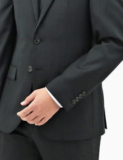 Daniel Hechter Michel Black Wool Suit