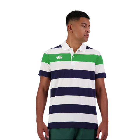 M Engineered Stripe Polo