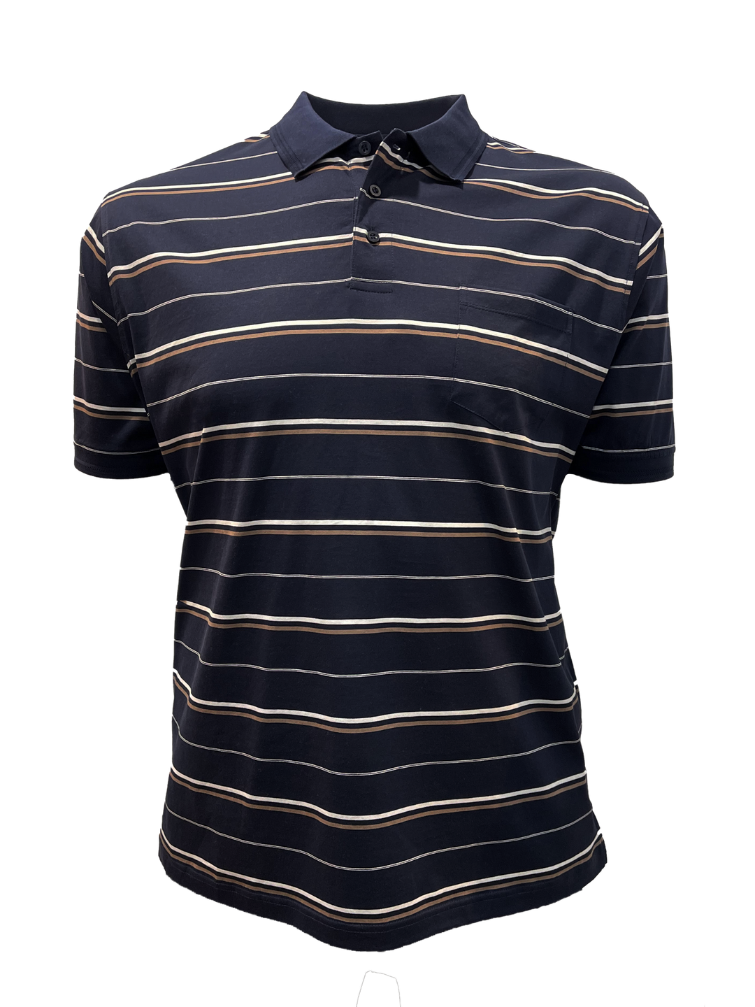 Bridgeport Double Mercerized Cotton Polo Hughes Menswear