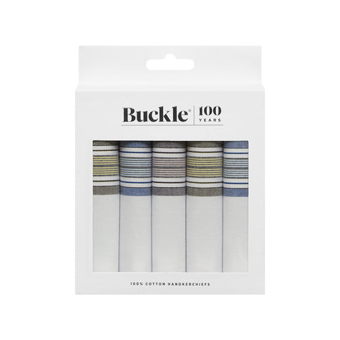 5 PK Classic Handkerchief Set.