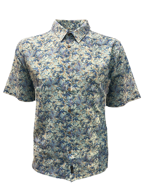 Cipollini Gold Printed Bamboo Shirt