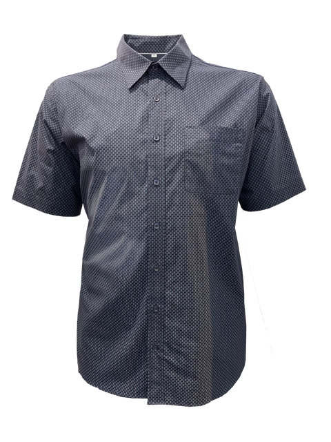 Perrone Axel Easy Care Print S/S Shirt