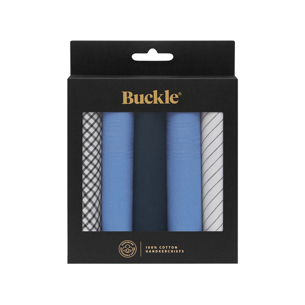 5 PK Classic Handkerchief Set.