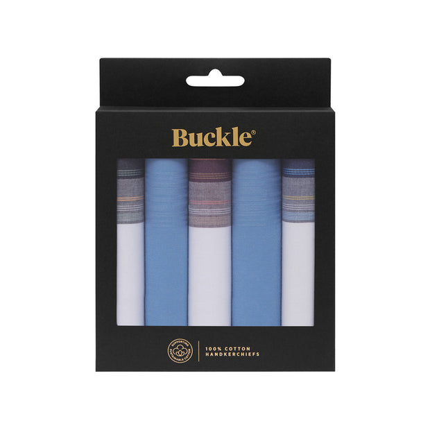 5 PK Classic Handkerchief Set.