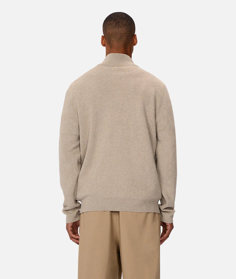 The Lakewood Zip Neck Knit