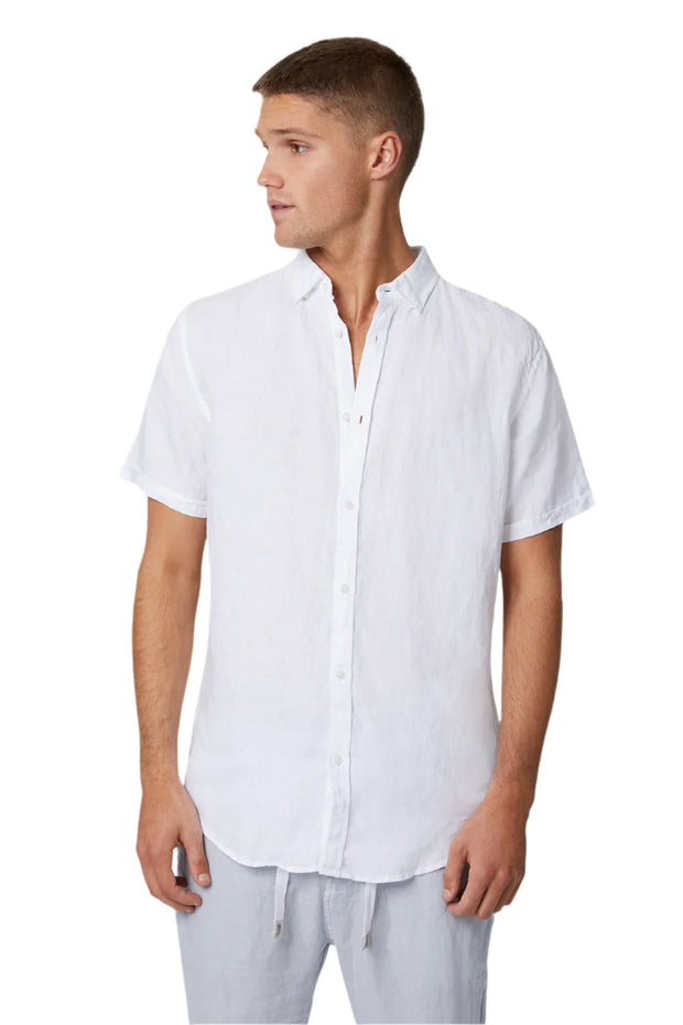 The Tennyson Linen Blend S/S Shirt