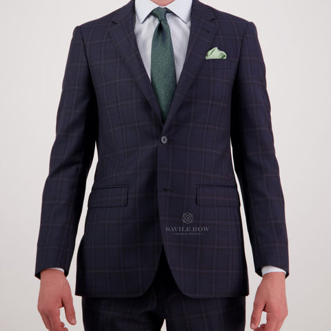 Savile Row Abram 3pc Wool Suit