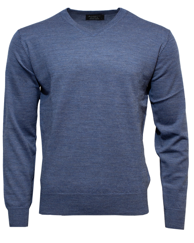 Ansett Merino Wool Vee Neck Pullover