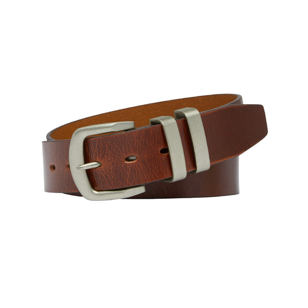 Brumby Full Grain Natural Leather Belt