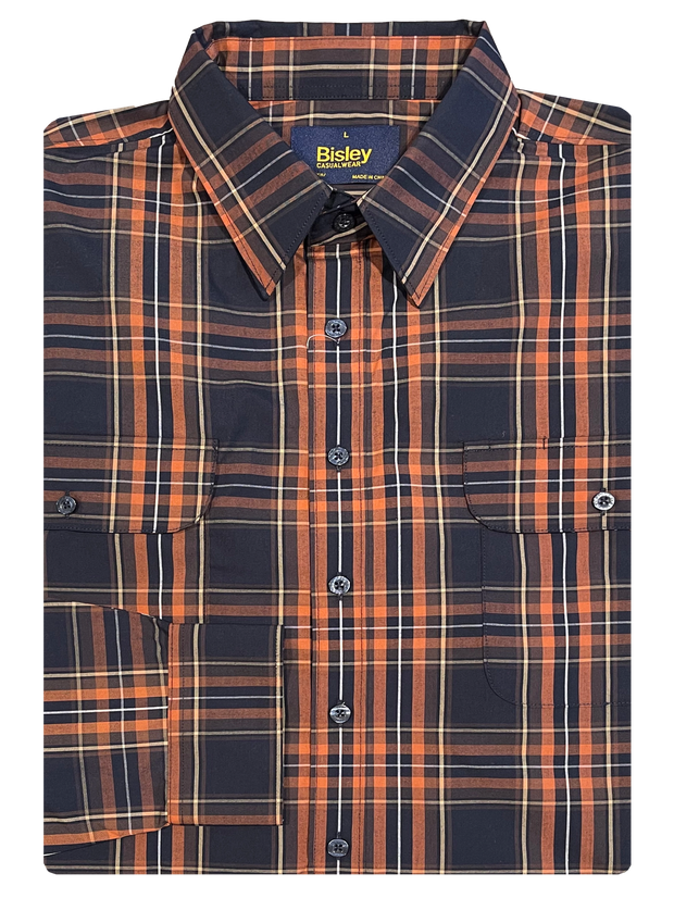 Bisley Long Sleeve Large Check Shirt