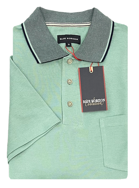 Blue Horizon Plain Polo BH48424
