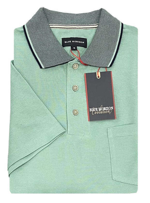 Blue Horizon Plain Polo BH48424