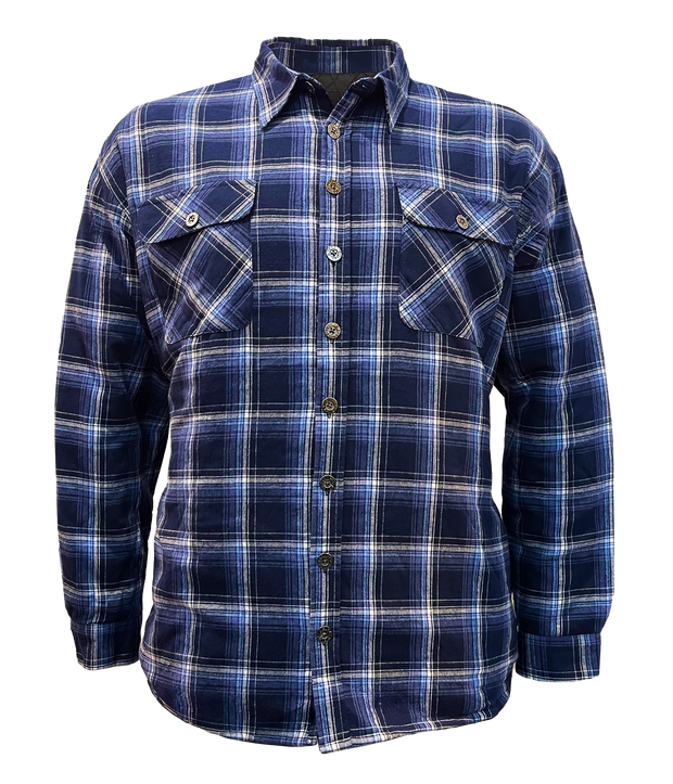 Bisley Quilted Flannelette Shirt