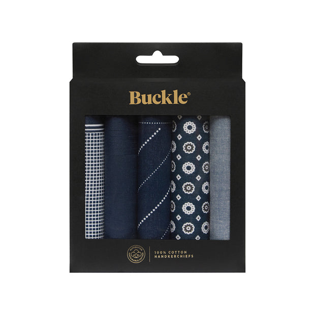 5 PK Classic Handkerchief Set