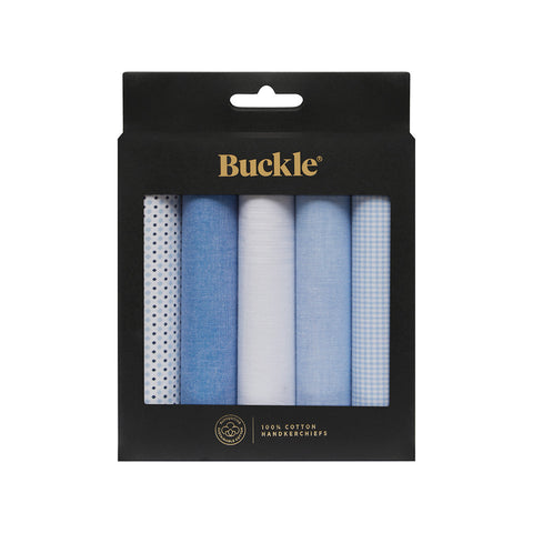 5 PK Classic Handkerchief Set