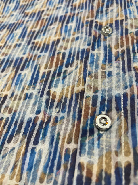 CIPOLLINI Mozaik Cotton S/S Shirt