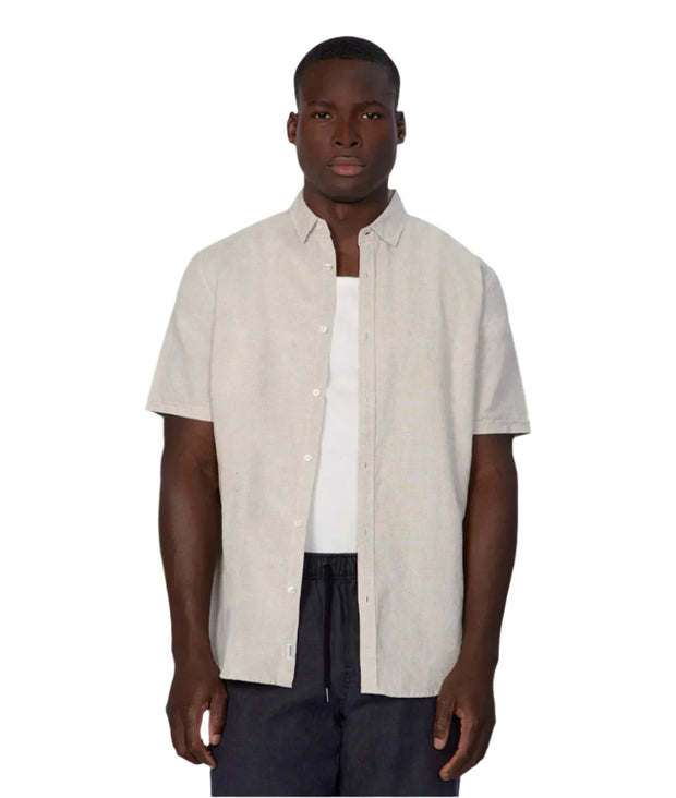 The Tennyson Linen Blend S/S Shirt