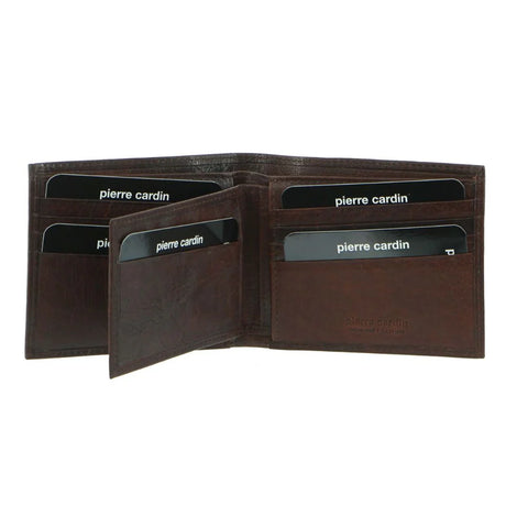 Pierre Cardin Rustic Leather Mens Wallet