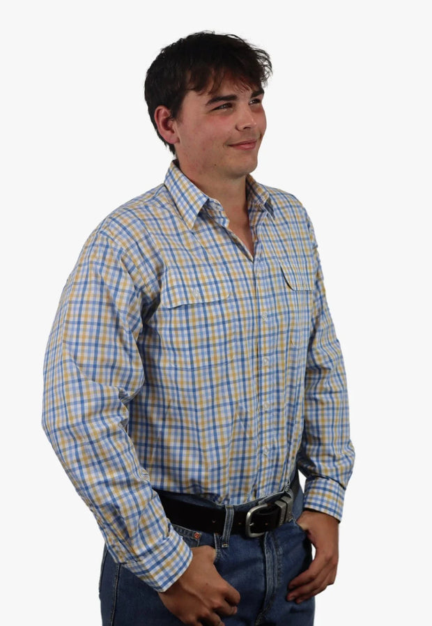 Bisley Double Pocket Long Sleeve Shirt