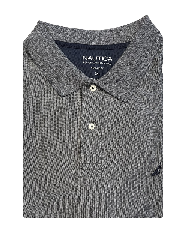 Nautica Red Logo Short Sleeve Polo Shirt Men Size L Classic Fit - beyond  exchange