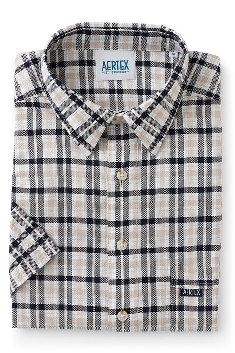 Aertex Somerset Shirt Navy