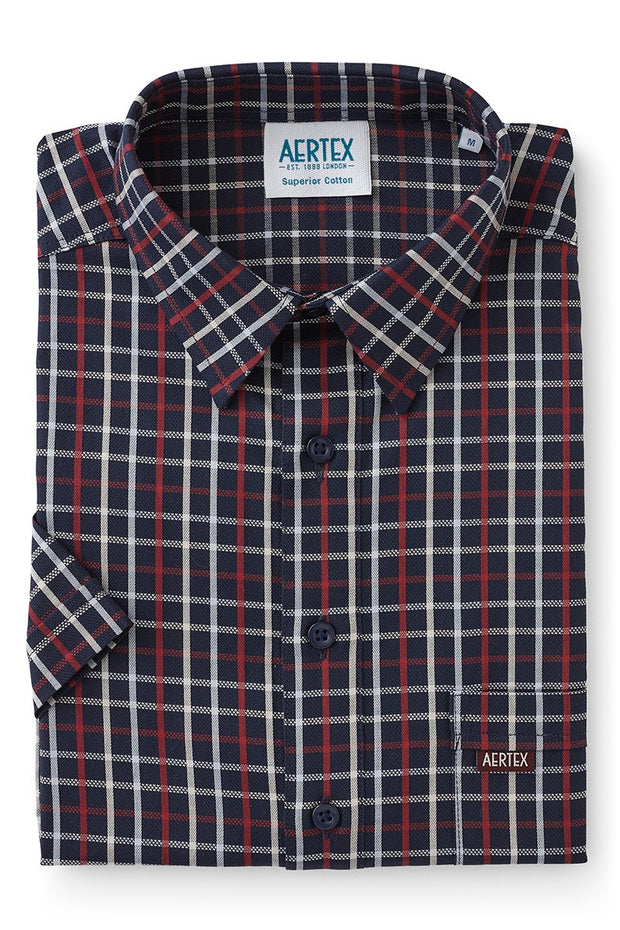 Aertex Somerset Shirt Navy