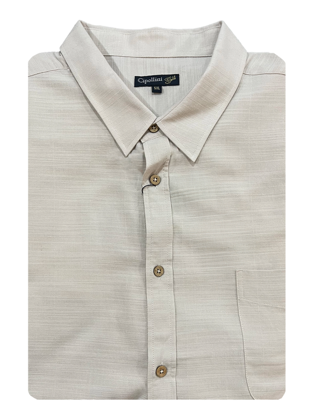 Cipollini Straw Bamboo S/S Shirt