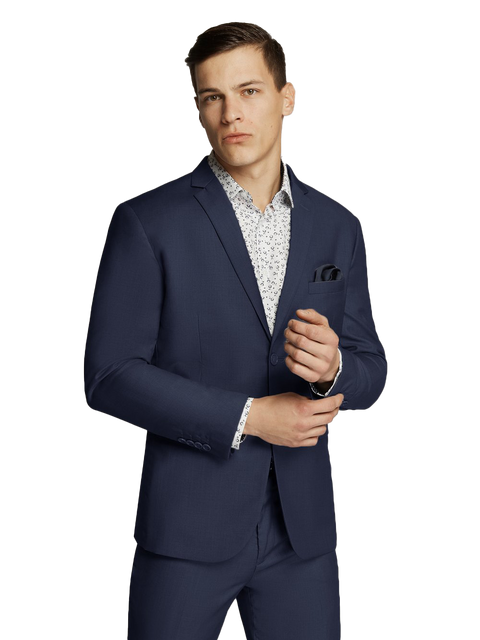 Jasper Classic Fit Fit 2 Button Plain Suit