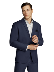 Jasper Slim Fit 2 Button Plain Suit