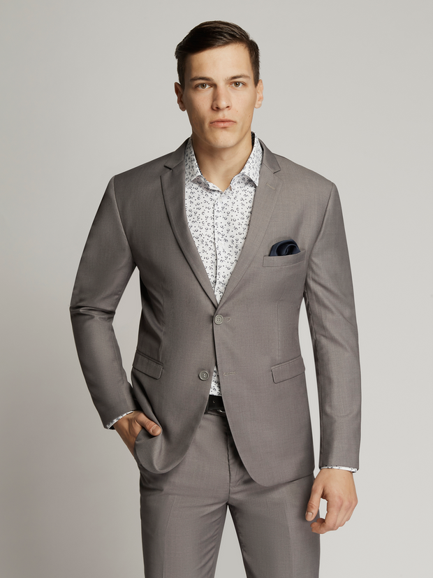 Jasper Slim Fit 2 Button Plain Suit