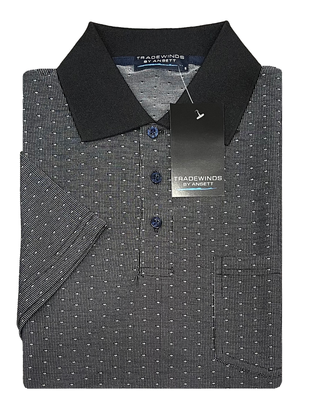 Tradewinds Jersey Strpe Polo TW4801