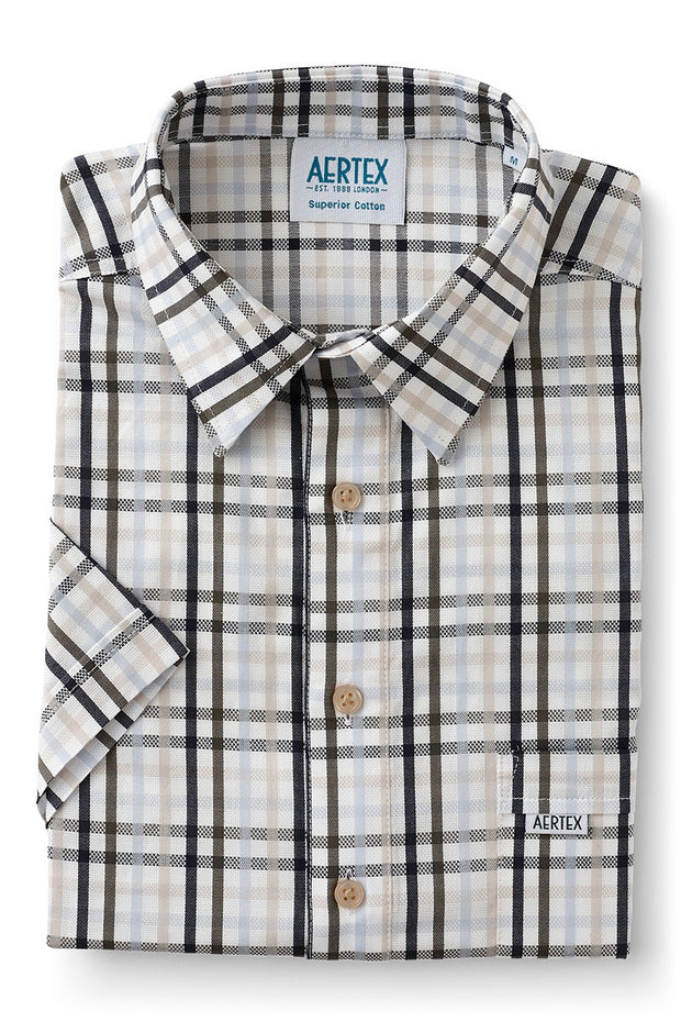 Aertex Somerset Shirt Navy