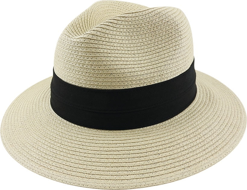 Lucca Paper Braid Safari Two Pleat Band Hat – Hughes Menswear