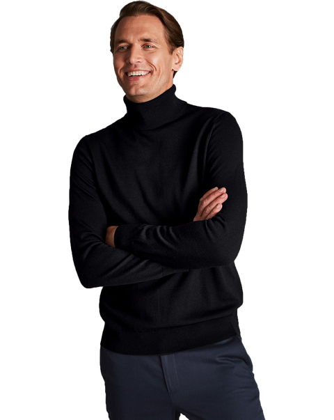 Ansett black 2025 merino wool