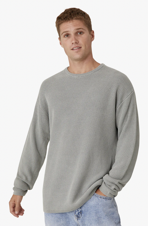 The Washed Culver Knit Steel