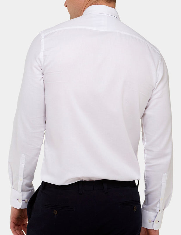 Career Textured Plain Shirt
