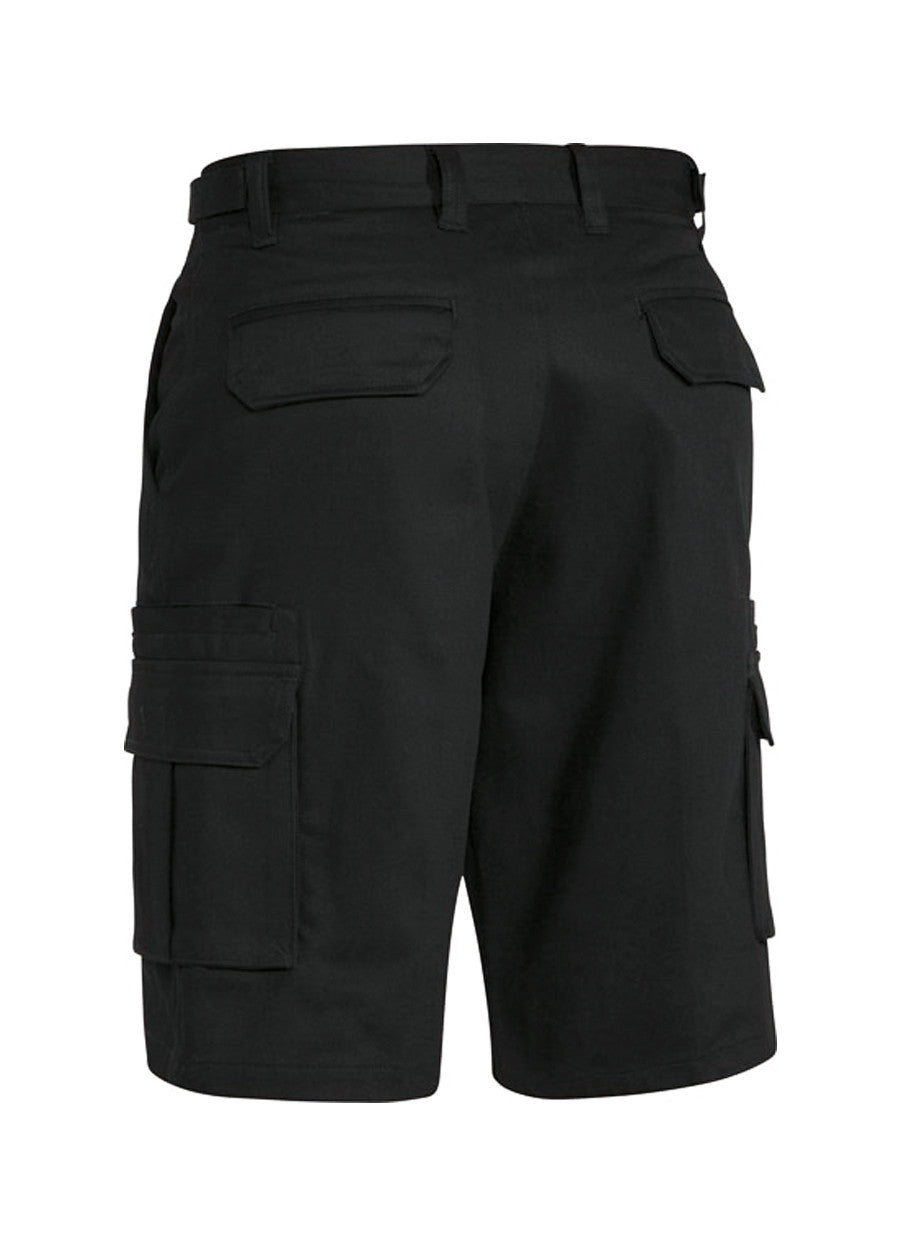 Capri Shorts Mens Loose Fit Cargo Shorts Men's Casual Twill